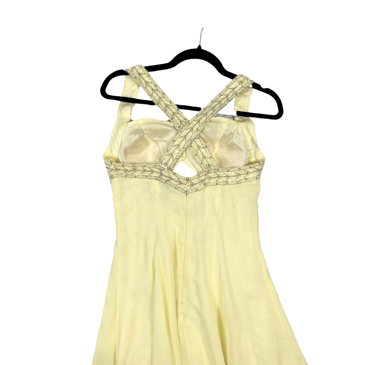 Vintage Yellow Gown